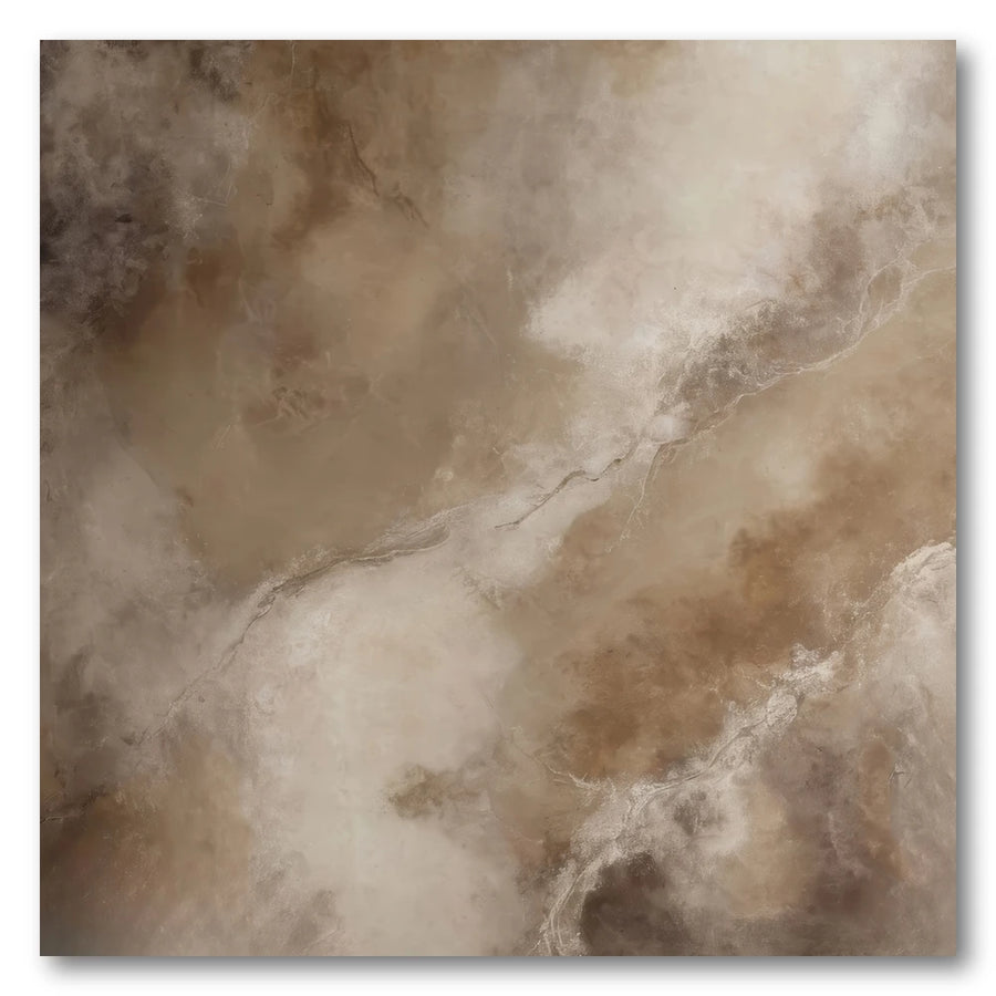 Earthy Marble Veins Art Print