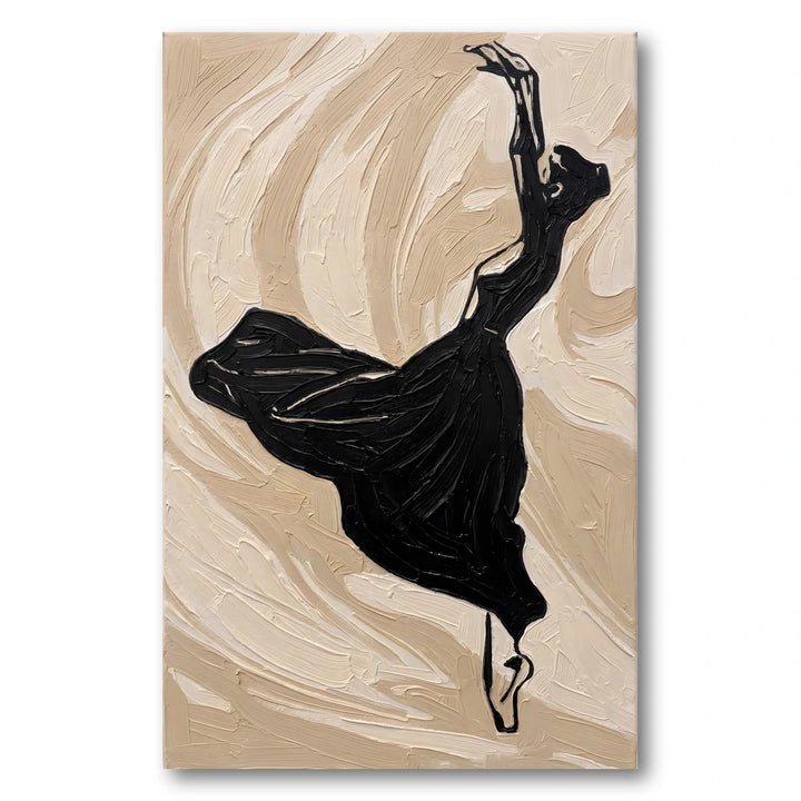 Elegant Ballerina Dance Art Print