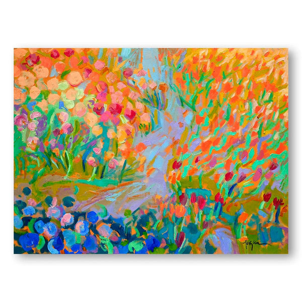Enchanting Forest Abstract Wall Art Print