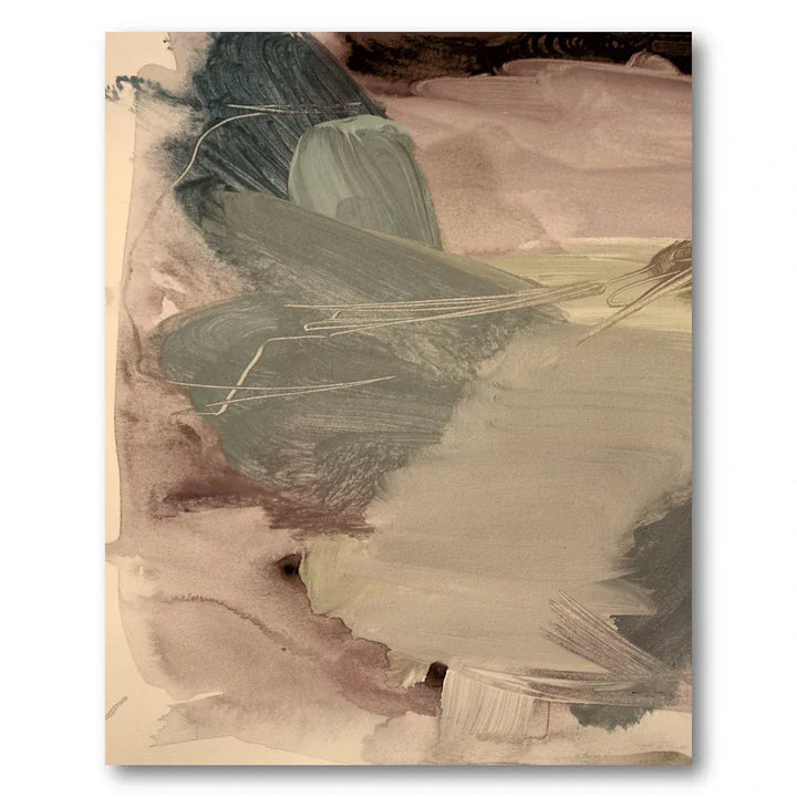 Gentle Hues Abstract Art Print