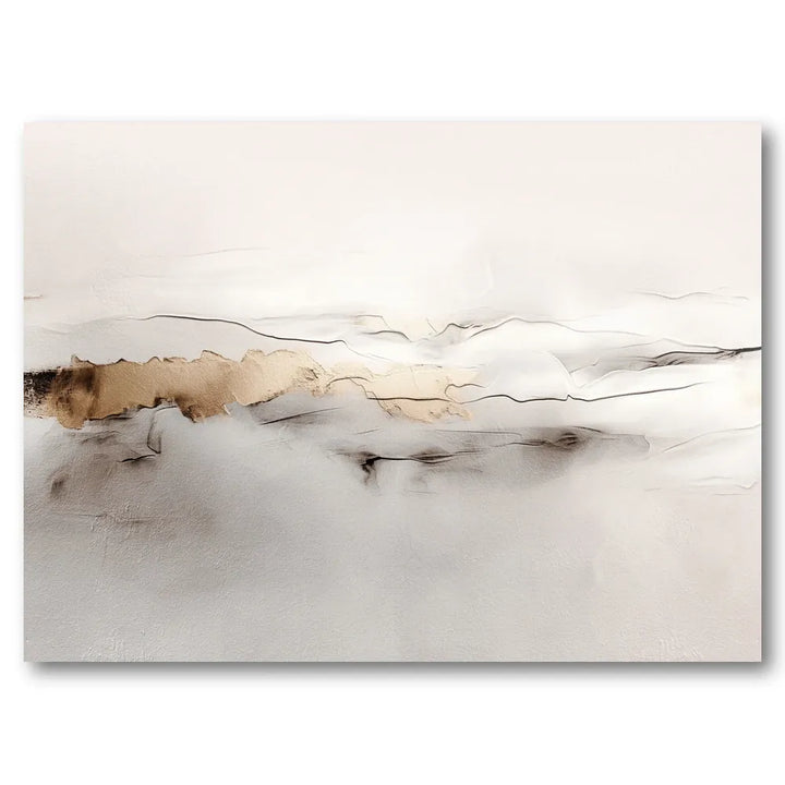Ethereal Gold Horizon Art Print