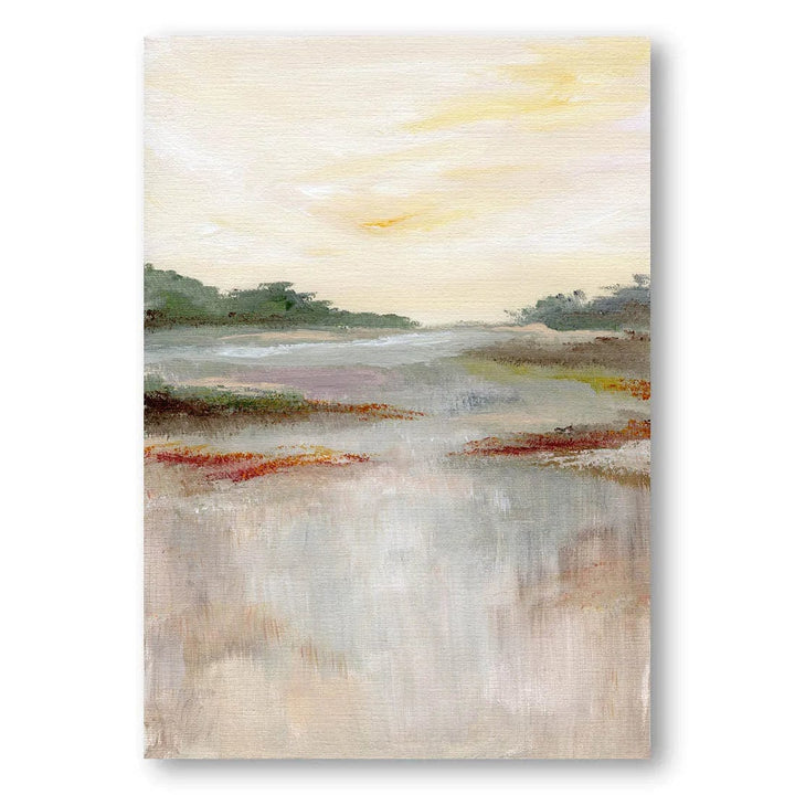 Ethereal Vistas Abstract Landscape Art Print