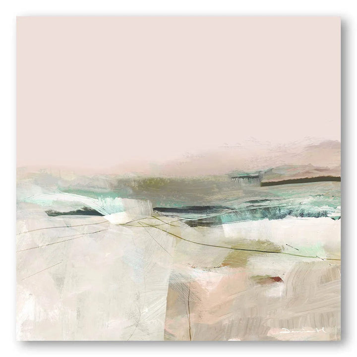 Evoked Abstract Landscape Art Print