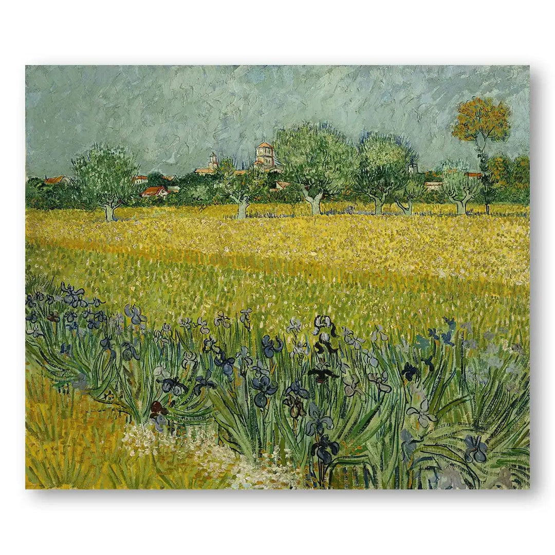 Arles in Bloom by Vincent Van Gogh Art Print