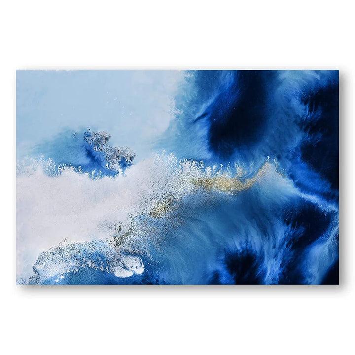 Floating Reef Abstract Art Print By Petra Meikle de Vlas