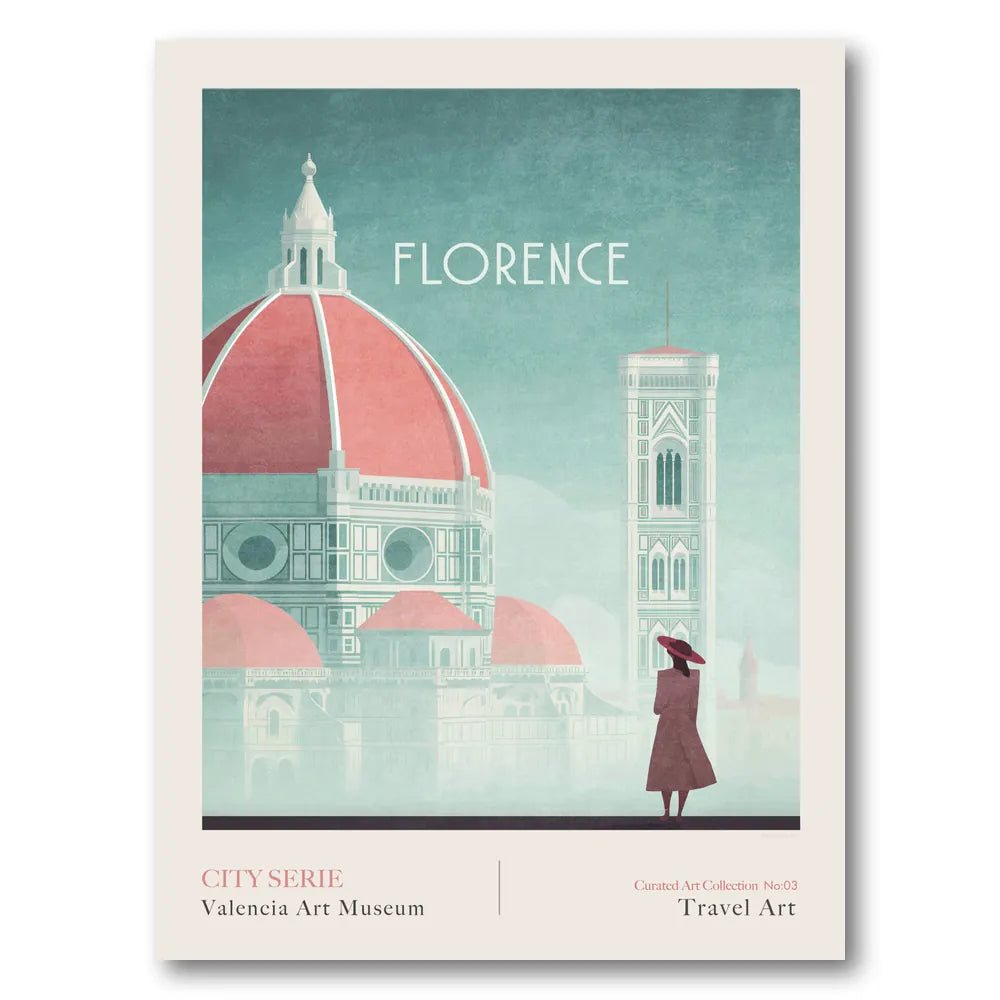Florence - Piazza del Duomo Art Print