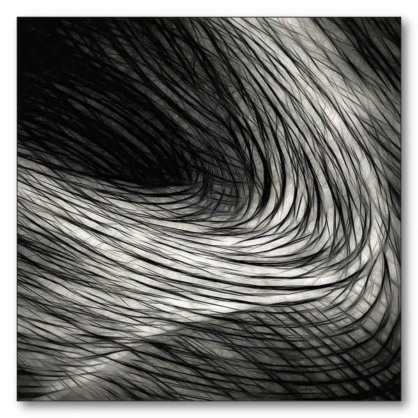 Flowing Abstract Lines Art Print
