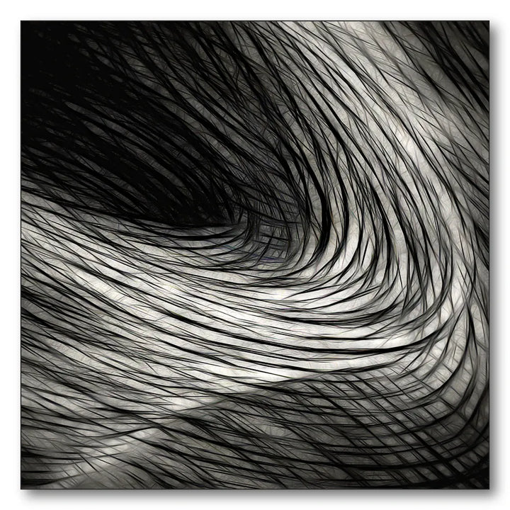 Flowing Abstract Lines Art Print