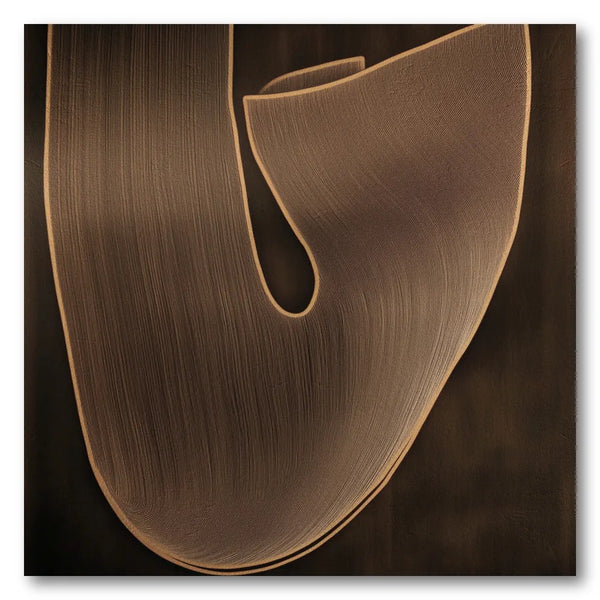 Flowing Organic Form Art Print