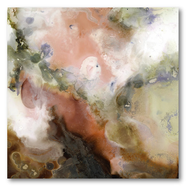 Fluid Earthy Abstract Art Print