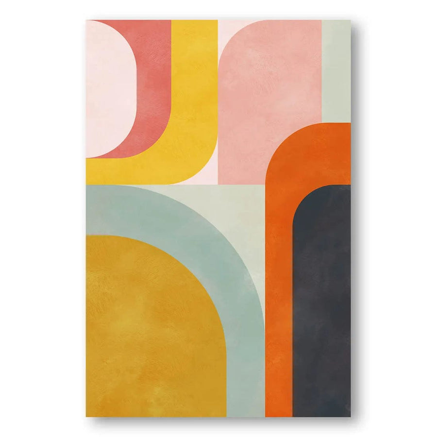 Color Harmony Canvas Art Print