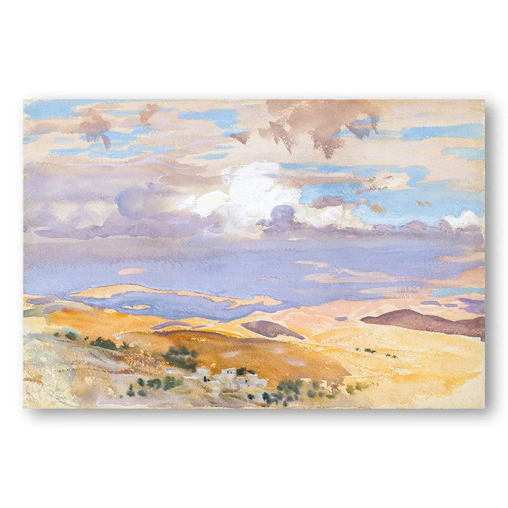 From Jerusalem by John Singer Sargent Landscape Art Print (Landscape)