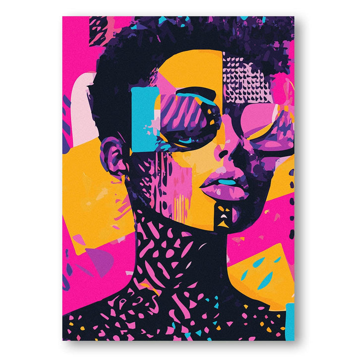 From the Eighties - pop art Art Print