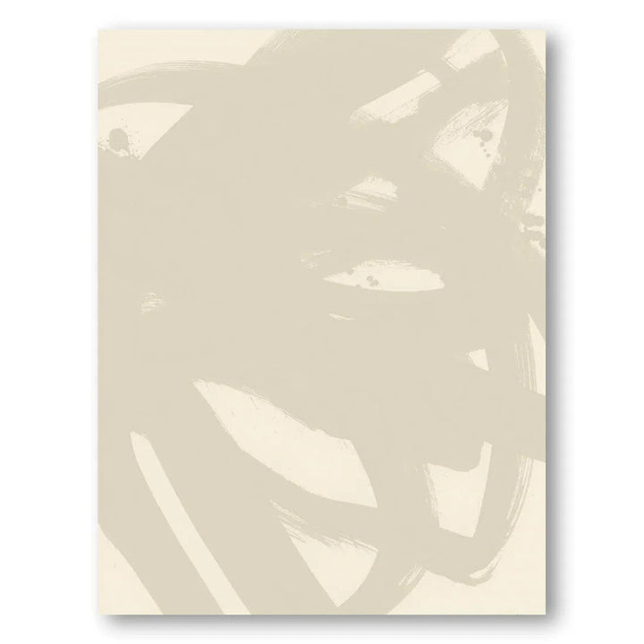 Gestural Strokes Canvas Art Print