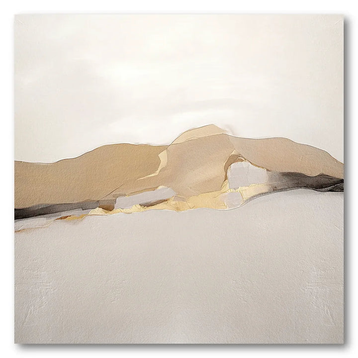 Golden Dune Ridge Art Print