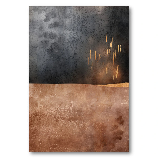 Golden Light Horizon Art Print
