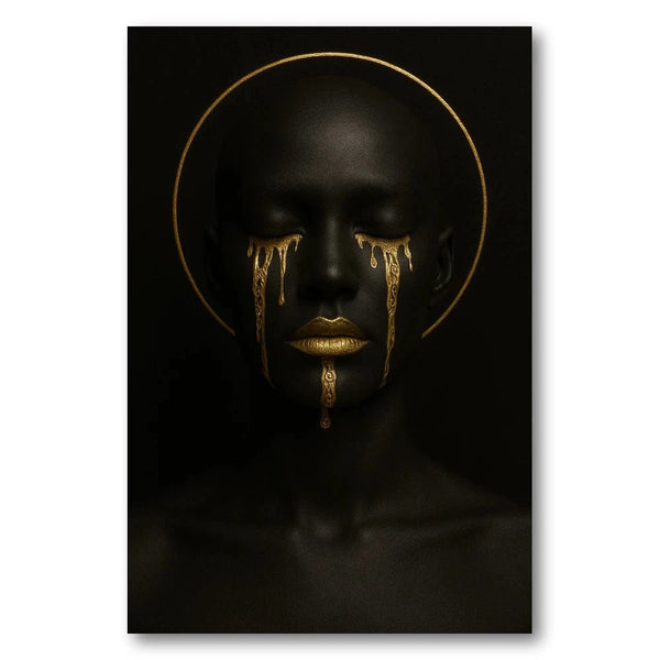 Golden Tears Art Print