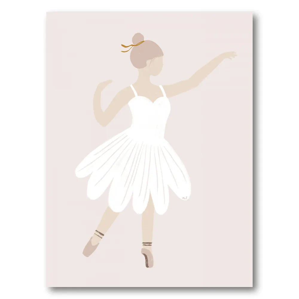 Graceful Ballet Dancer Art Print