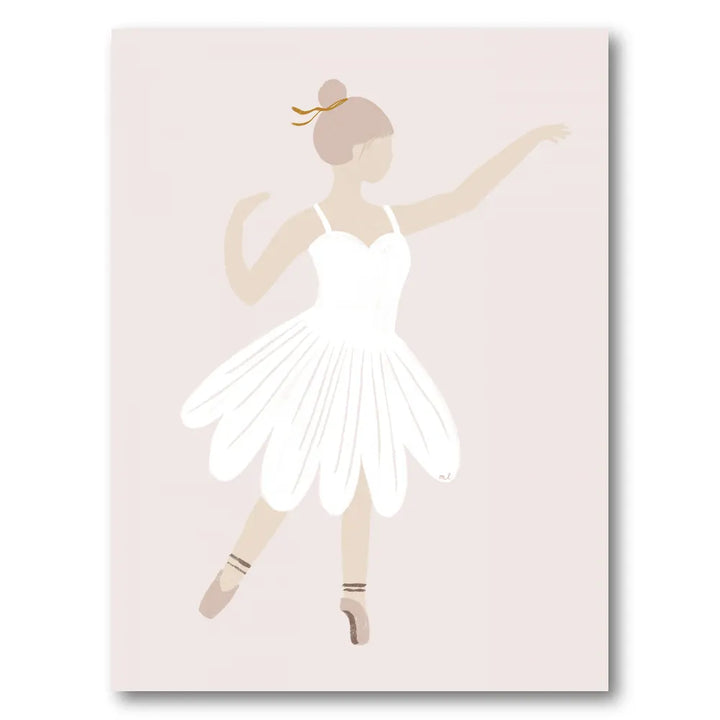 Graceful Ballet Dancer Art Print