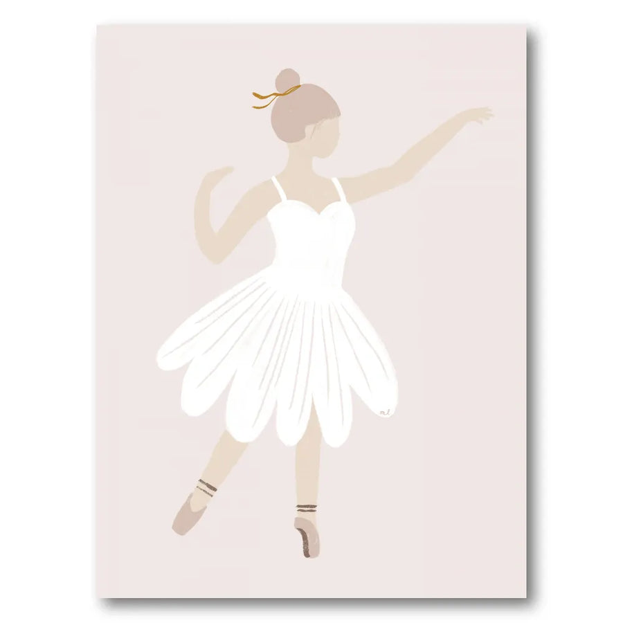 Graceful Ballet Dancer Art Print