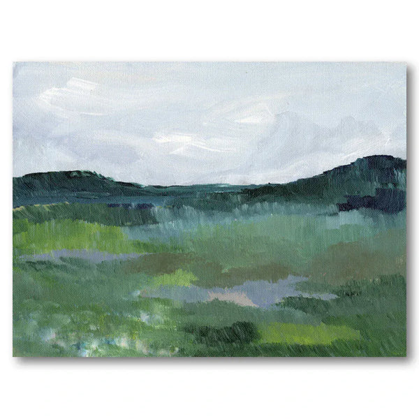 Verdant Landscape Serenity 5 Art Print