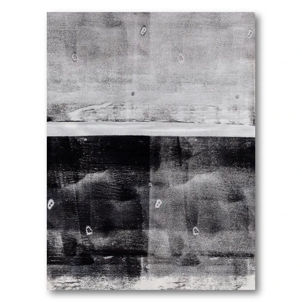 Gritty Horizon Abstract Art Print