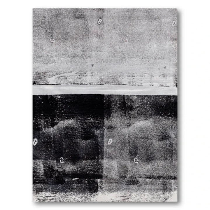 Gritty Horizon Abstract Art Print