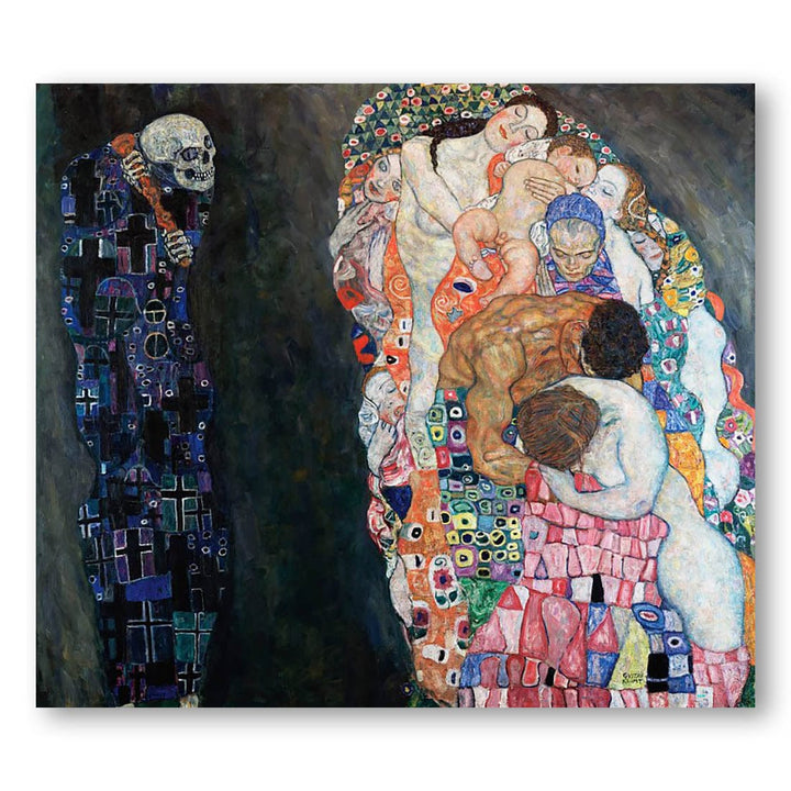 Death and Life by Gustav Klimt Art Print