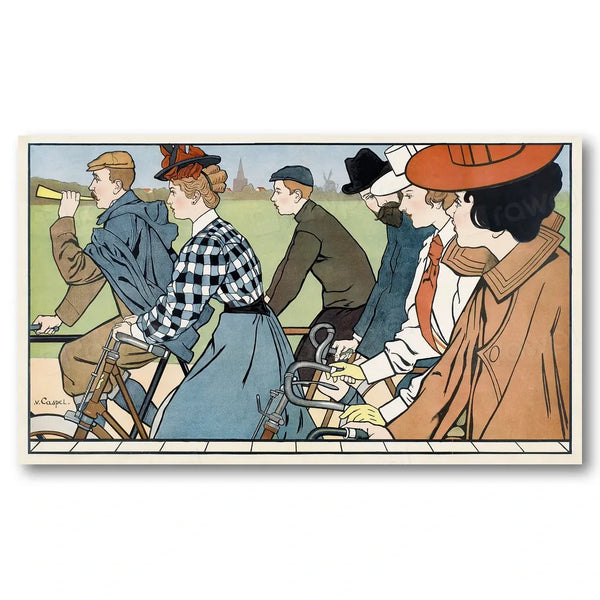 Hamers Rijwielen, 1912 Art Print