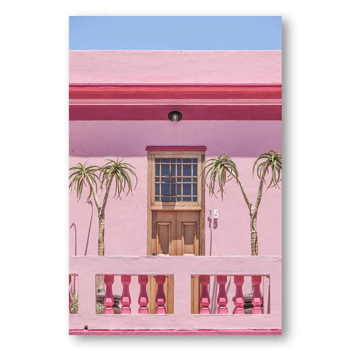 Pastel Pink House Photo Print