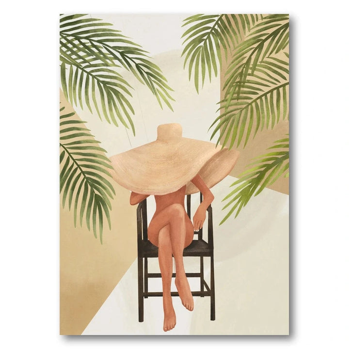 Bold Hat - Vision_web Art Print