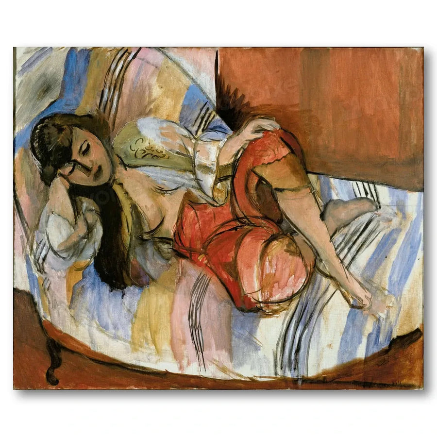 Odalisque by Matisse, 1920 Art Print
