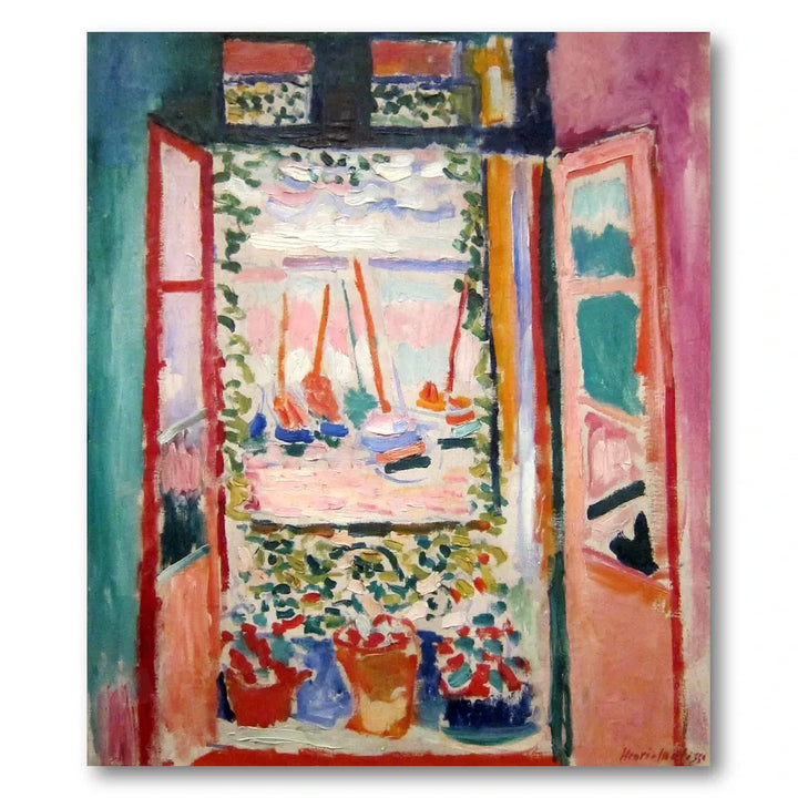 Open Window, Collioure by Matisse Art Print