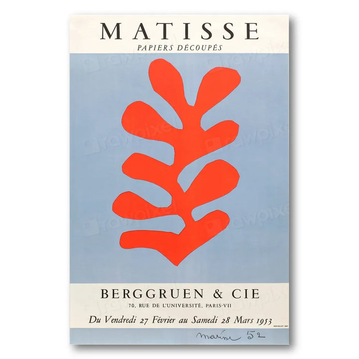 Papiers Découpés by Matisse Art Print