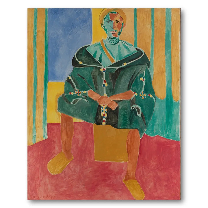 Seated Riffian by Matisse Art Print