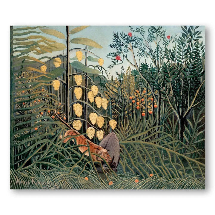 "Whispering Nature's Secrets" by Henri Rousseau Art Print