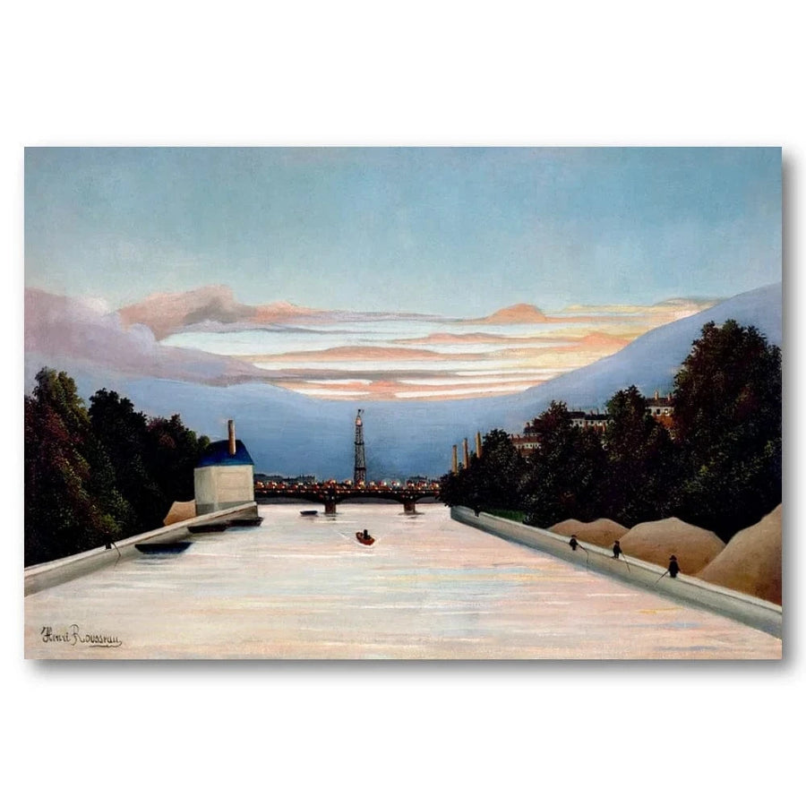 The Eiffel Tower by Henri Rousseau Art Print
