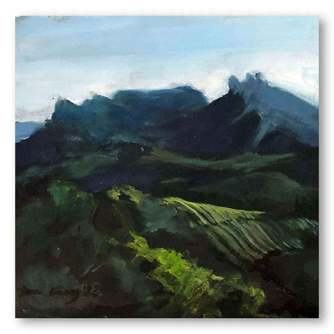 Mountain Shadows 4582 Art Print