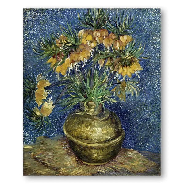 Imperial Fritillaries Van Gogh Still Life Art Print