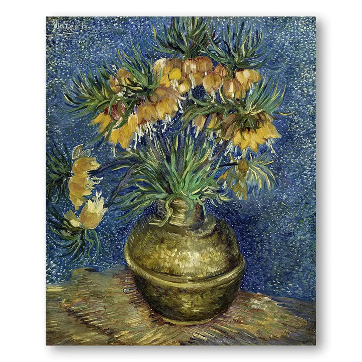 Imperial Fritillaries Van Gogh Still Life Art Print