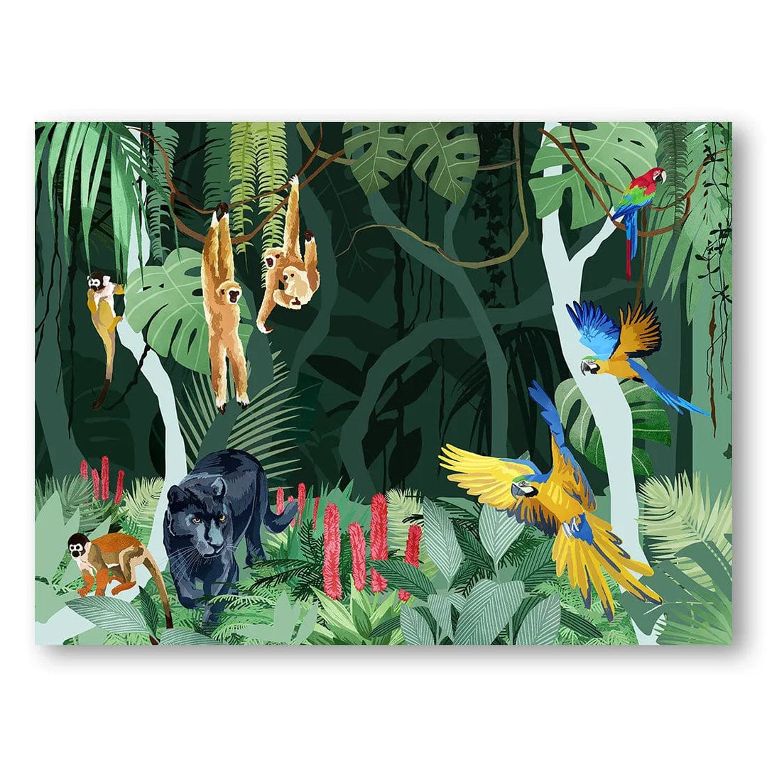 Jungle Vibes Tropical Art Print