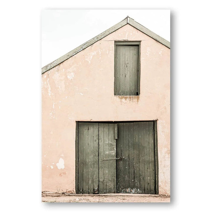 Karoo Farmhouse Facade Photo Print