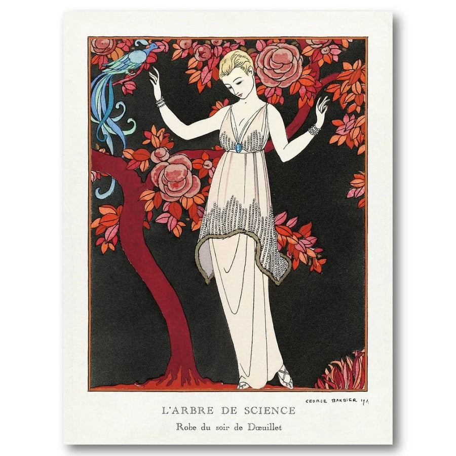 LArbre de Science by George Barbier Art Print