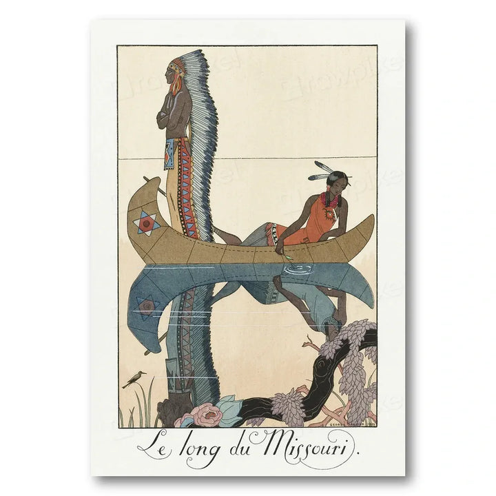 Missouri Fashion by Langs Art Print