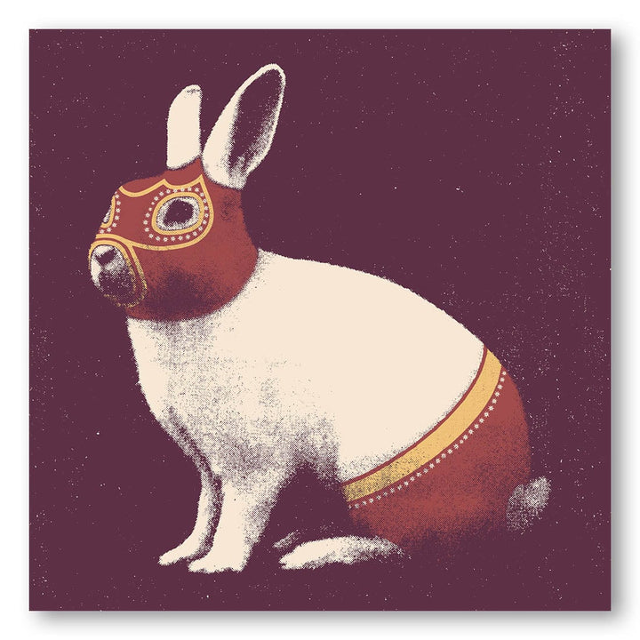 Lapin Catcheur -  Art Print