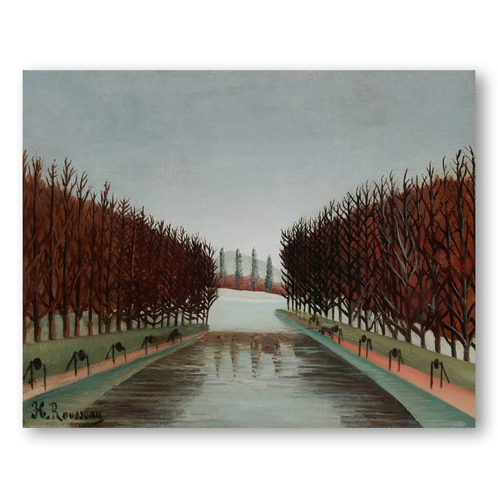 Le canal by Henri Rousseau Art Print