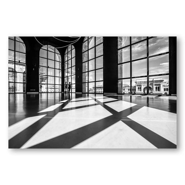 Shadows Of Conversation Photo Print
