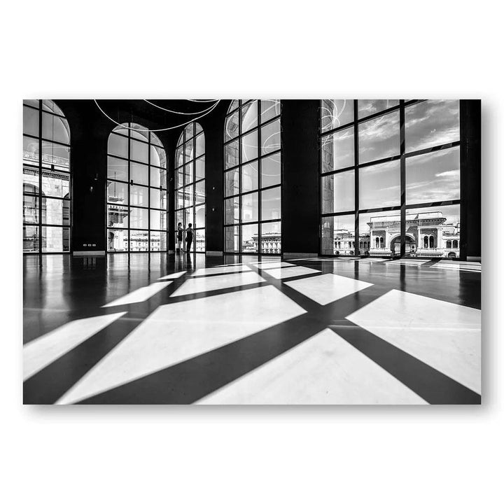 Shadows Of Conversation Photo Print