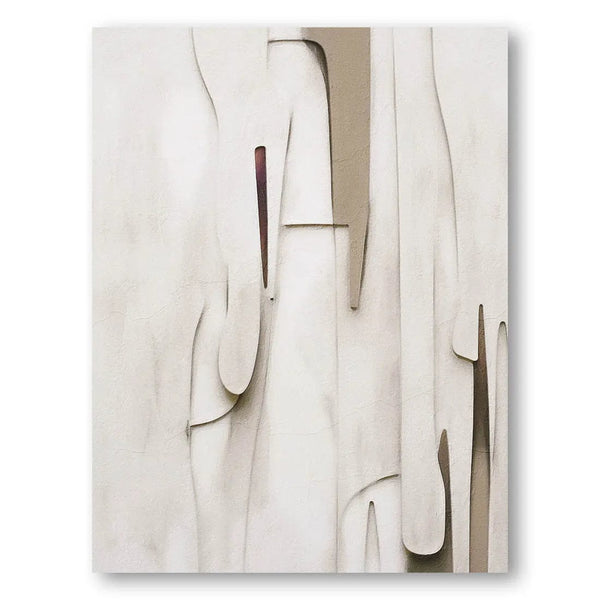 Abstract Flowing Forms Art Print