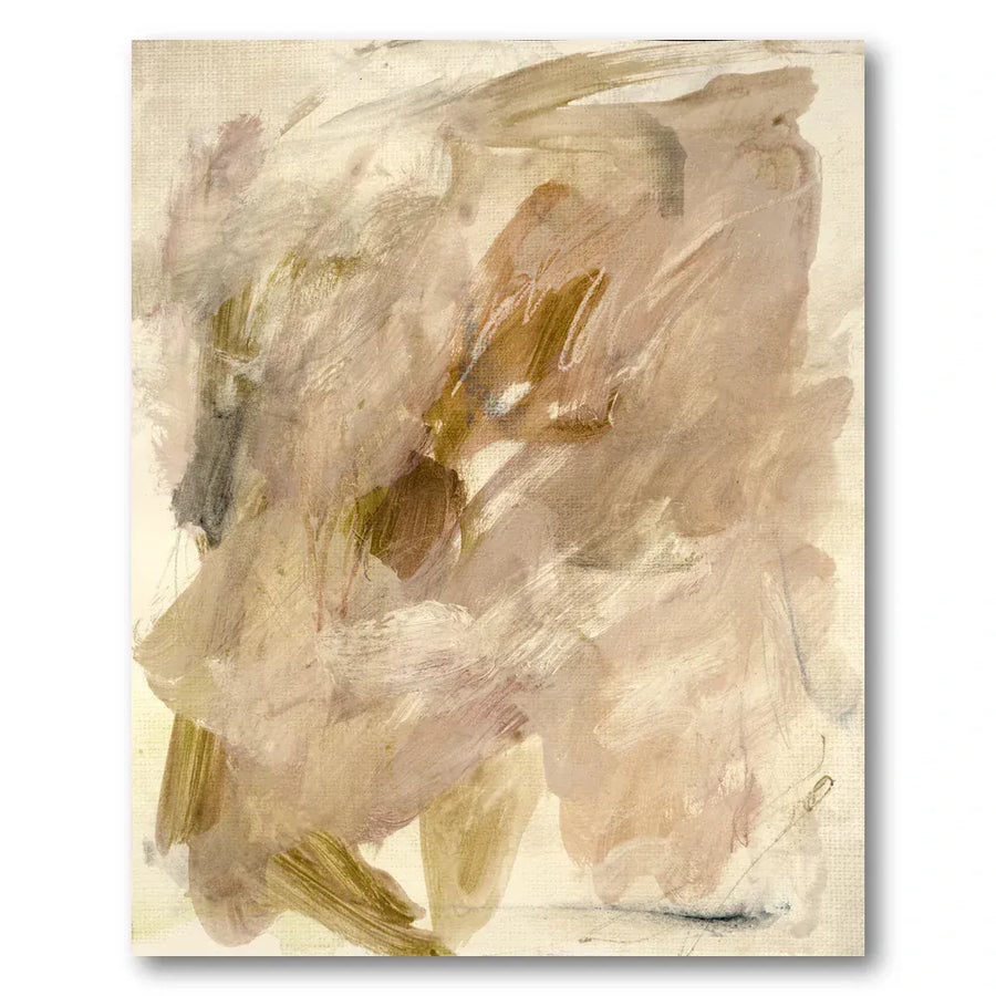 Ethereal Earth Tone Abstract Art Print